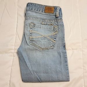 3/4 Length Vintage Light Wash Aeropostale Jeans